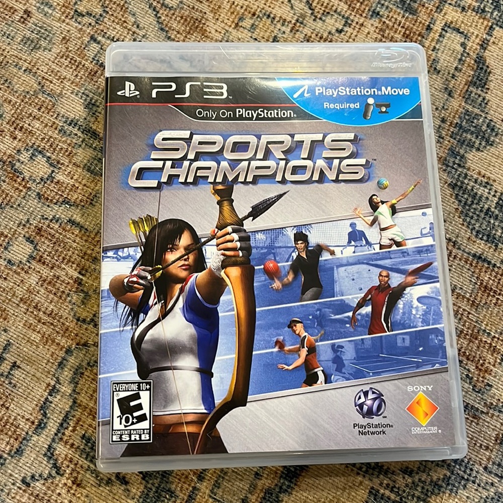 SPORTS CHAMPIONS PS 3, CIB (PlayStation 3) Video Game COMPLETE